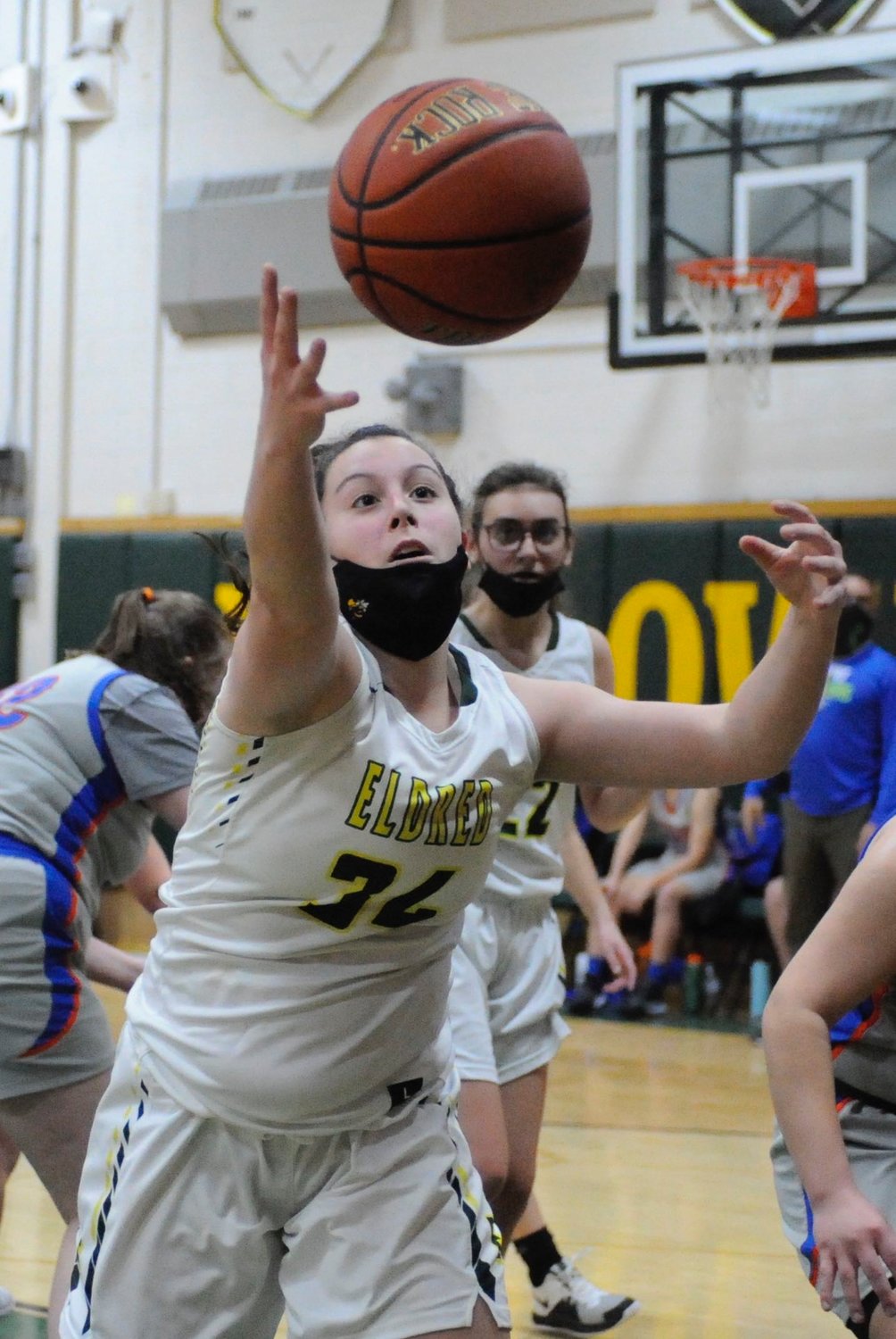 Lily Gonzalez was one of her team’s leading scorers and posted the most rebounds.
